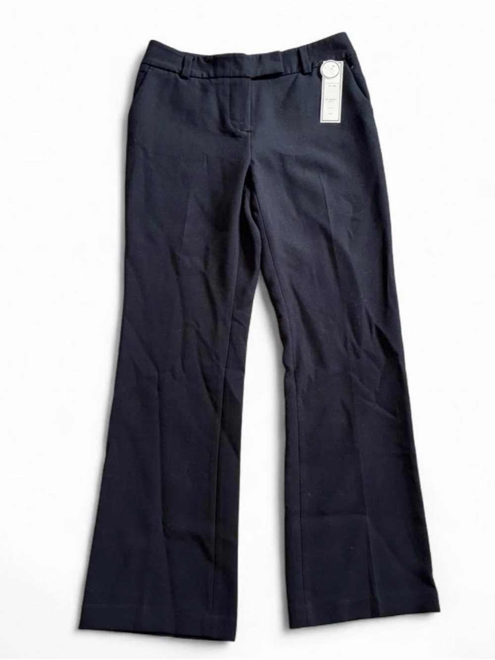 Black Work Pants NWT Straight Leg Size 8